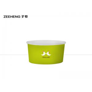 China Customized Takeaway Paper Bowl Ice Cream Paper Bowl With Lids supplier