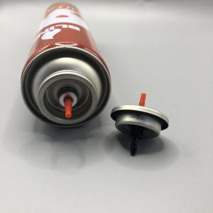 Ergonomic Gas Lighter Refill Valve Plastic Butane Gas Stem Red Color for Long-lasting