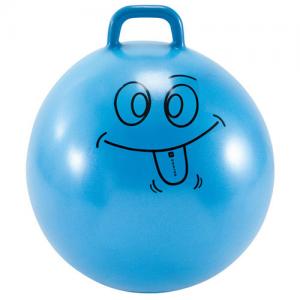 China PVC Jumping Loop Handed Space Hopper Ball Inflated Jumping Ball Custom Logo supplier