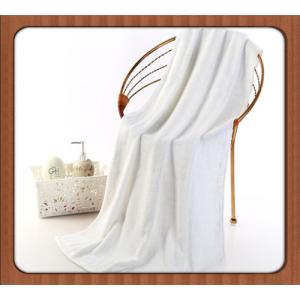 China Hotel Towel Wholesale White Color Manufacturers 100% Cotton Material Hotel Bath Towel Set supplier