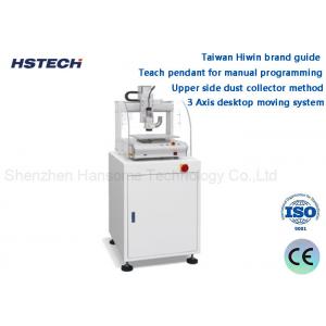 China Taiwan Hiwin Brand Guide 3 Axis Desktop Moving System High Speed Routing Spindle Tabletop PCBA Router Machine supplier