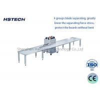 China Aluminum and Fiber  LED Strip Separating Machine with 4 Groups Blade Separating on sale
