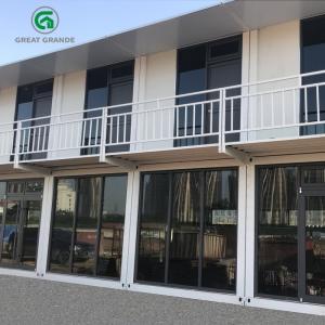 China Building Flat Pack Prefab House Eps Prefabricated Houses For Construction Site supplier