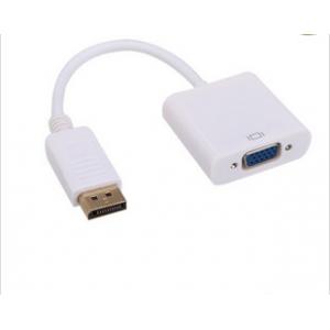1080p HDMI to VGA Converter Audio & Video Cables DP Display Port Male to VGA Female Conver