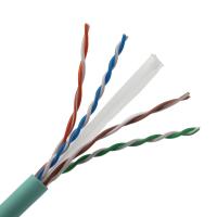 China 4 Pairs BC CCA Cat6A LAN Cat6 UTP Ethernet Cable Network CM CMR CMP on sale