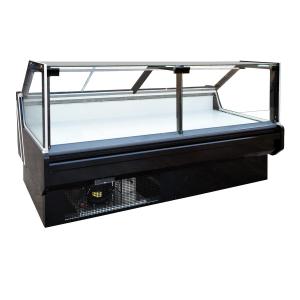 China Smoked Bacon Supermarket Refrigerated Display Cabinet With Lift Up supplier