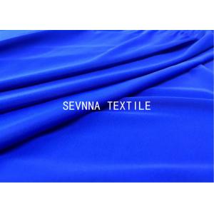 China Solid Dyed Colors Spandex Blended Recycled Swimwear Fabric High Stretch Recovery Comfort Power Micro Fiber wholesale