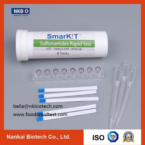 Sulfonamides Rapid Test Kit for Milk (Milk antibiotics test kit)