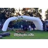 Customized White Inflatable Tunnel Tent for Party, Concert and Stage