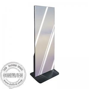 China Standing 5mm Thickness Mirror Digital Signage 350cd/m2 supplier