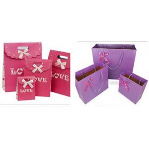 Luxury shopping paper bag, different types design custom paper shopping bag