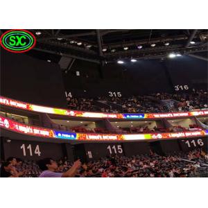 Full Color Basketball Court Sign P8 Stadium LED Display For Advertising