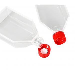 Plastic T75 Cell Culture Flask Surface Area 75 Cm² Seal Cap Filter Caps