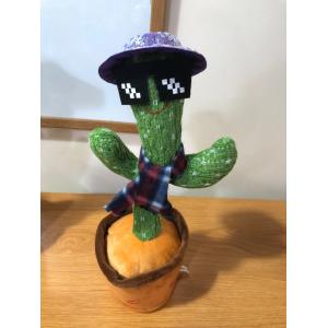 Kids Dancing Talking Cactus Toys Talking Electronic Plush Singing Record