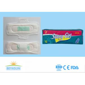 Hypoallergenic Maternity Sanitary Pads With Wings For Night Use , CE ISO Listed