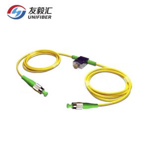 In line 1310/1550nm FC/APC Fiber Optic Attenuator 250um Pigtail