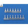 1.50mmピッチAWG#22 - 28台のワイヤー コネクター ターミナル蛍光体青銅は/接触にスズメッキをしました