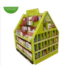 China Supermarket paper shelves, detachable shelves, shelf manufacturers, cake display racks, coffee green paper display racks supplier