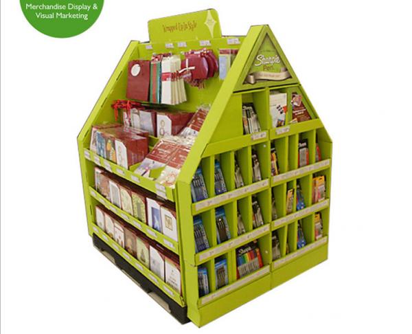 Supermarket paper shelves, detachable shelves, shelf manufacturers, cake display