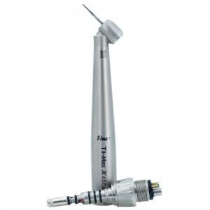 China Durable Fiber Optic Dental HIgh Speed Handpiece Unit 45 Degree With Air Turbine supplier