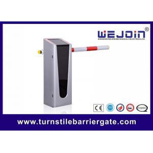 China 1 - 6m Telescopic Security Barrier Gate , Remote Control Barrier Gate Flashing Gold supplier