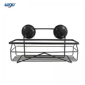 Black Oxidized Stainless Steel Bath Accessories Holder For Shower Suction Cup Fixed
