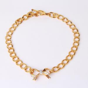 China Fashion brand jewelry Juicy Couture choker necklace women necklace jewellery wholesale supplier