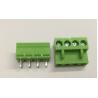 China RD  HT508V 5.08mm pitch 2p-12p green color male pin type plug in terminal block can do 90 degree and 180 degree wholesale
