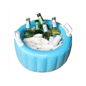 Small Inflatable Ice Bucket / Blow Up Basin For Cold Beer And Fruit