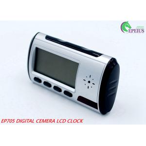 Remote Control Wifi Camera Clock Full HD 720P P2P Network For Home / Office Security
