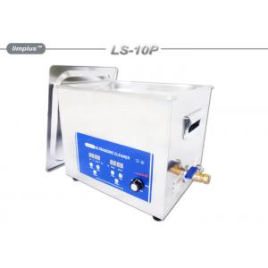 China 10L Dental Digital Ultrasonic Cleaner Surgical Instrument Cleaning With  Sweep Function supplier