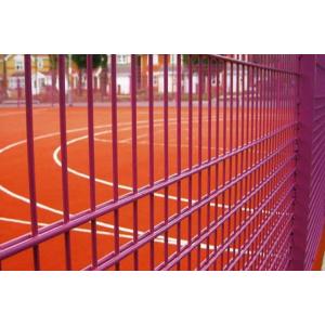 China Pvc 545 Twin Wire Fence Horizontal Welded Panels For Security supplier