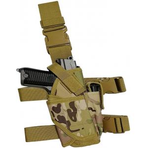 China Polyester Military Tactical Backpack Quick Release Buckle Tactical Leg Holster 0.3KG supplier