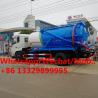 China Dongfeng LHD 6 wheels dongfeng sewage vacuum suction tank truck 12m3 for sale, China made sludge tanker truck for sale wholesale