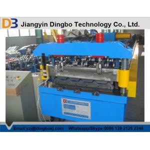 China Slitting Line Roof Panel Roll Forming Machine 5.5kw With Pull Broach supplier