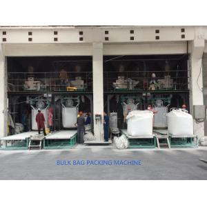China 1 Ton Jumbo Bagging Machine Filling System 6.5KW Sugar Sand Salt Bulk Filler supplier