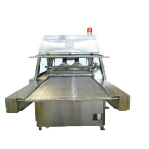 China Industrial chocolate enrobing machine for snack bar / cake / biscuit / pie supplier