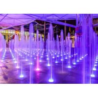 China Amazing Underground Water Fountain , Light And Music Fountain Construction on sale