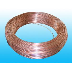 China Copper Coated Double Wall Bundy Tube 6 * 0.7 mm For Freezer supplier