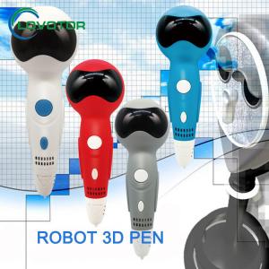 best Christmas gift robot 3d printing pen with 1000mah built in power and external power