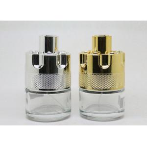 China Clear Refillable Glass Perfume Spray Bottles , 100ml Car Perfume Refill Bottle wholesale