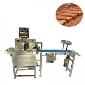 Cake Chocolate Enrobing Machine Candy Biscuit Chocolate Enrober