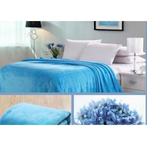 Softness Knitted Coral Blankets And Throws Customized Weight Good Hand - Feeling