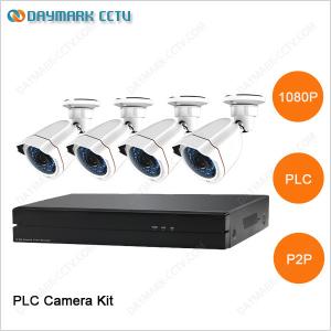 HD 2 Mpixel Power Line Communication ip camera surveillance system