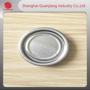 China Dia 153mm Food Packaging Tinplate Bottom Lids Normal Tinned Round Bottle End wholesale