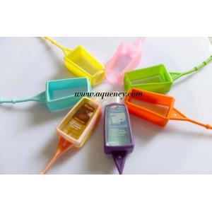 30ML silicone perfume bottle cover, silicone hand gel silicone sanitizer holder