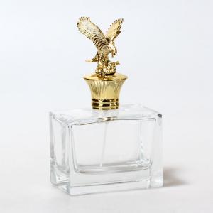 China Luxury Perfume Cap Gold-Plated Animal Eagle Head Perfume Bottle Cap supplier