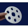 China Alumina Ceramic Disc Customizable Polishing Flanges For Electrical Insulation wholesale