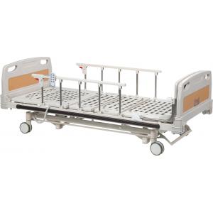 ABS Headboard Remote Hospital Bed Manual Medical Hospital Bed With Wheels