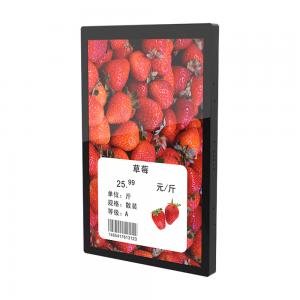 Fruit 500mAh Electronic Price Tag 2.9 Inch LCD Display With NFC Function